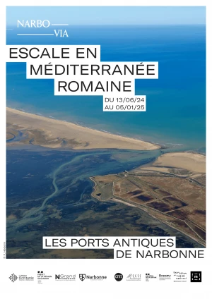 Affiche Conférence de Pierre Excoffon : Le port romain de Fréjus – 15 ans de recherche