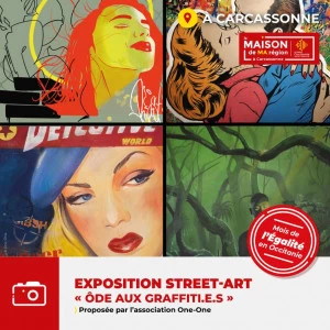 Affiche ôde aux graffiti.e.s