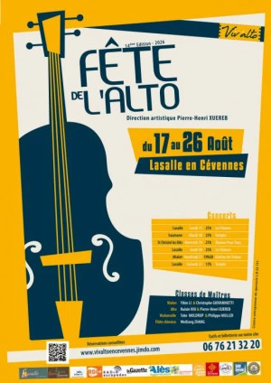 Affiche La Fête de l'Alto - 14e édition