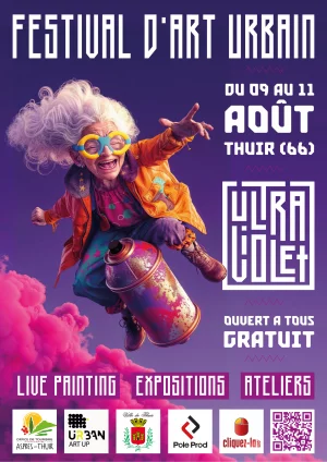 Affiche Festival "Ultra Violet"