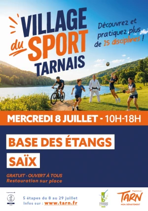 Affiche Village du Sport Tarnais 2026
