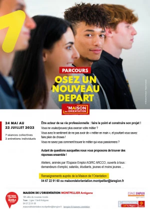 Affiche Osez un nouveau départ