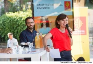 La présidente de Région, Carole Delga, a animé, en juillet dernier, une des réunions territoriales sur l'alimentation, à Martres-Tolosane.