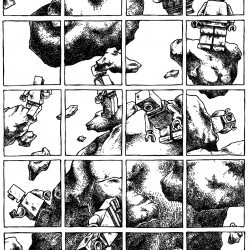 Le rocher - Tirage numérique, 50x70 cm