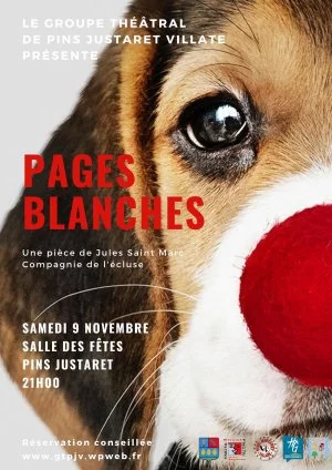 Affiche Pages blanches