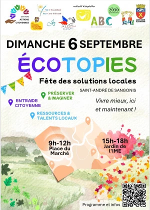 Affiche Ecotopies 