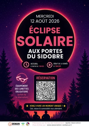 Affiche Eclipse solaire