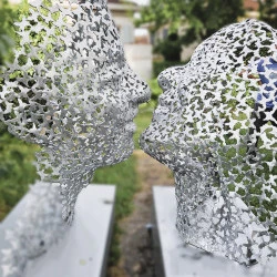 Mariposas - Sculpture monumentale en aluminium - Corinne Chauvet 