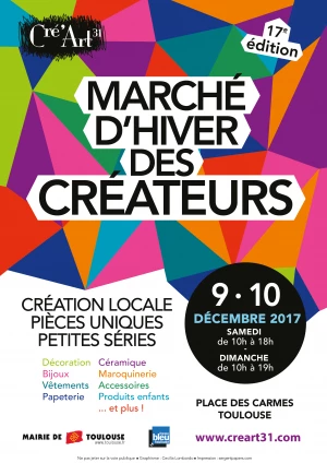Affiche Marché de créateurs des Carmes