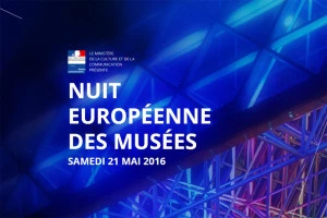 Affiche Nuit européenne des musées au CRAC 