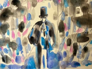 Affiche BD-concert : Edmond Dumas Dantès