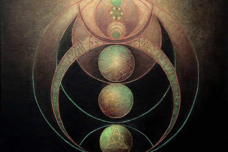 "Bijou Céleste 8" - Célébration de la pureté du cercle, symbole universel… - Photo personnelle 