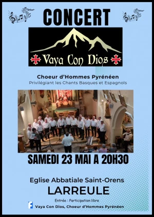 Affiche concert de l'ensemble VAYA CON DIOS