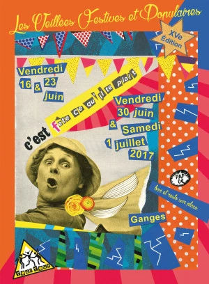 Affiche Festival "Les veillées festives et populaires" 
