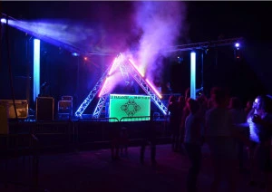 Affiche Marché Nocturne et Podium "Soirée Féria"