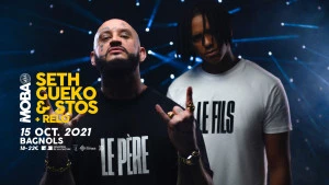 Affiche Seth Gueko & Stos + Relo