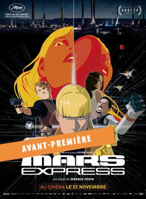 Affiche Avant-Première : "Mars Express" et apéro dinatoire libanais !