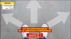 Affiche Les incontournables de la création d'entreprise