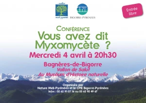 Affiche Conférence : Vous avez dit Myxomycète ?
