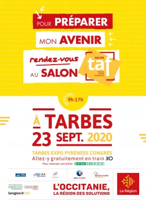 Affiche Salon Travail-Avenir-Formation