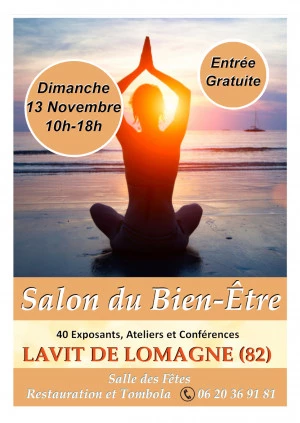 Affiche Salon du Bien-Etre à LAVIT (82)