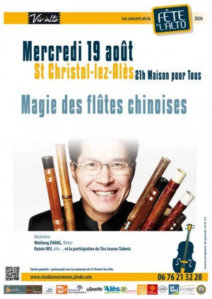 Affiche Magie des flûtes chinoises