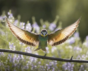 Affiche Exposition photo animalière "Sauvage Délicatesse"