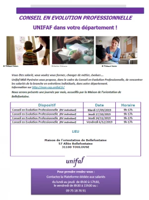 Affiche Permanence OPCO SANTE (UNIFAF)
