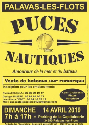 Affiche Puces Nautiques