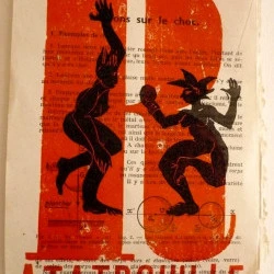 Ratatrouille - Typographie et linogravure
