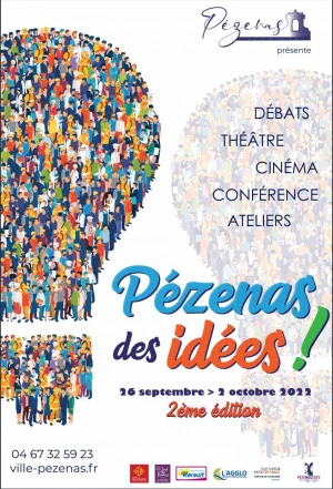 Affiche Festival Pézenas des idées 