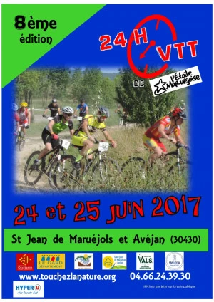 Affiche 24h vtt de l'etoile maruejoise
