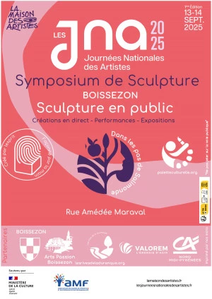 Affiche Symposium de sculpture 
