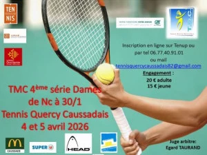 Affiche TMC 4ème série Dames