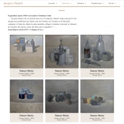 Peinture nature morte - Philippe Daniel 