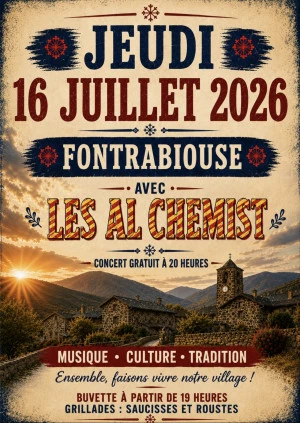 Affiche Concert des Al Chemist 
