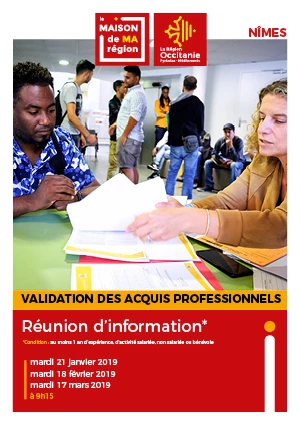 Affiche Information collective VAE