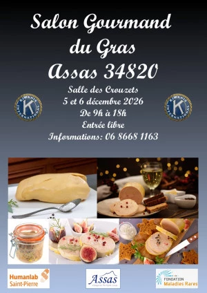 Affiche Salon gourmand du gras