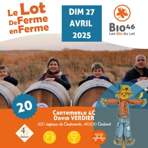 Affiche De ferme en ferme - Cantemerle 4C