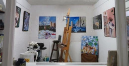 Coeur de l'atelier - <p>Pièce où peint l'artiste</p>