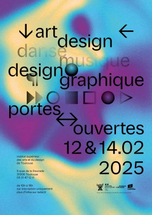 Affiche Journées Portes Ouvertes 2025 de l'isdaT