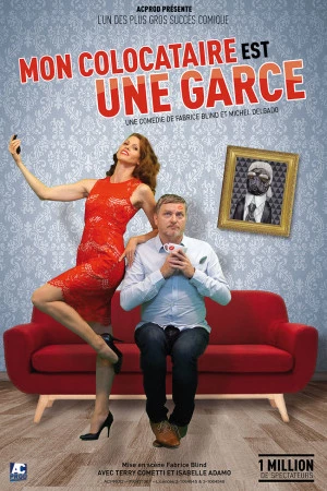 Affiche Comédie "Mon colocataire est une garce"