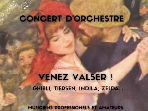 Affiche Apéro-concert dansant "Venez valser !"