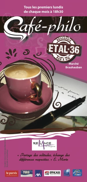 Affiche Café-philo
