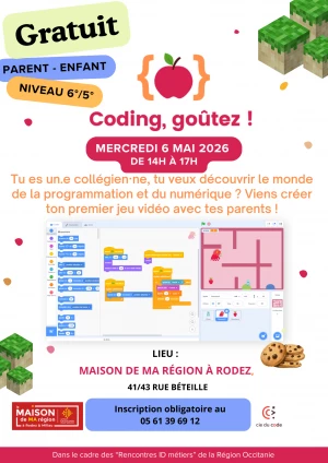 Affiche Coding goûter