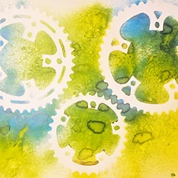 Affiche Atelier "Encre" au Musée départemental du Textile