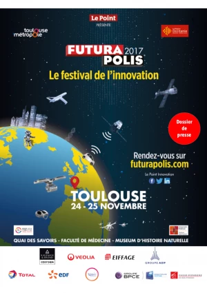 Affiche Futurapolis 2017 - Le Festival de l'Innovation 