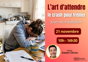 Affiche L'art d'attendre le crash pour freiner