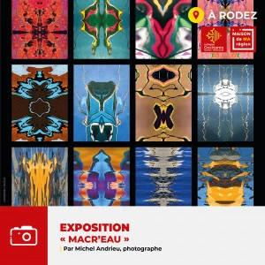 Affiche Exposition photos "MACR'EAU"