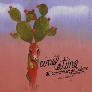 Affiche Cinélatino, 36es Rencontres de Toulouse